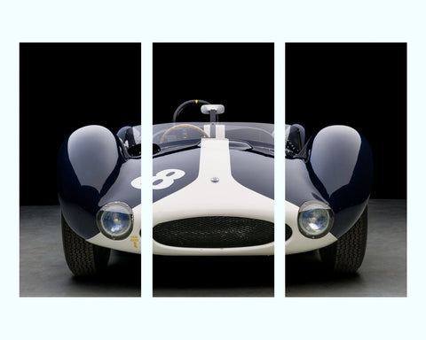 1952 Cunningham C-4R Art Print Triptych