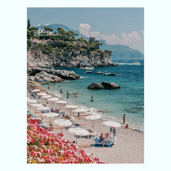 Amalfi Summer Days Art Print