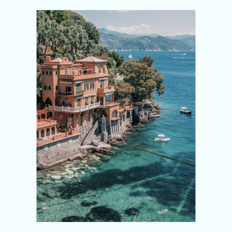 The Arrival, Positano Art Print