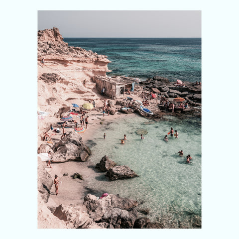 Paloma Beach Art Print