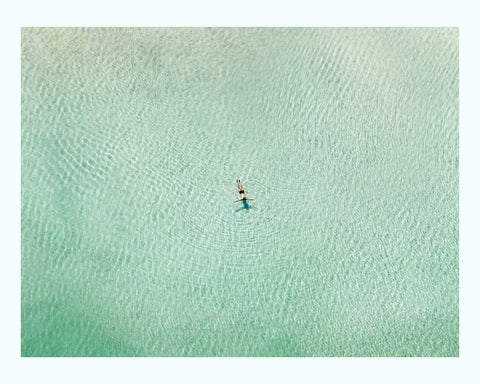 Coney Island Swimmers Art Print