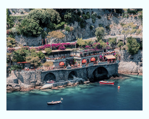 Porto Rotondo Beach Diptych Art Print Set