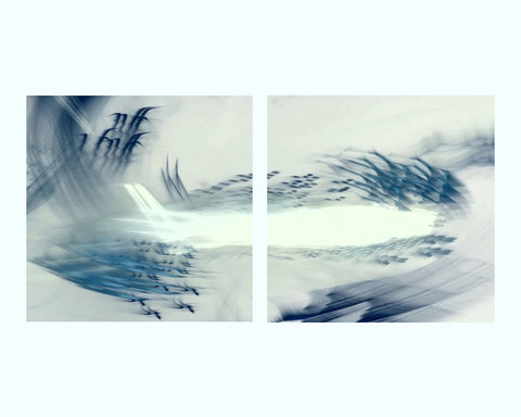 Water 0919 & 0922 Art Print Set