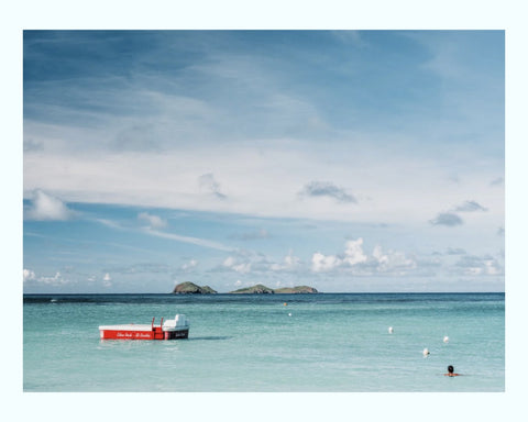 Take - Off, St Barths Art Print