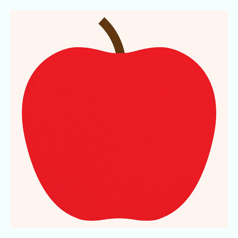 Red Apple Art Print