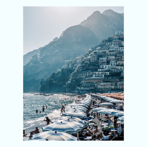 Poolside At Tremezzo Art Print