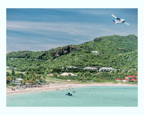 Sun Sand Sail, St Barths Art Print