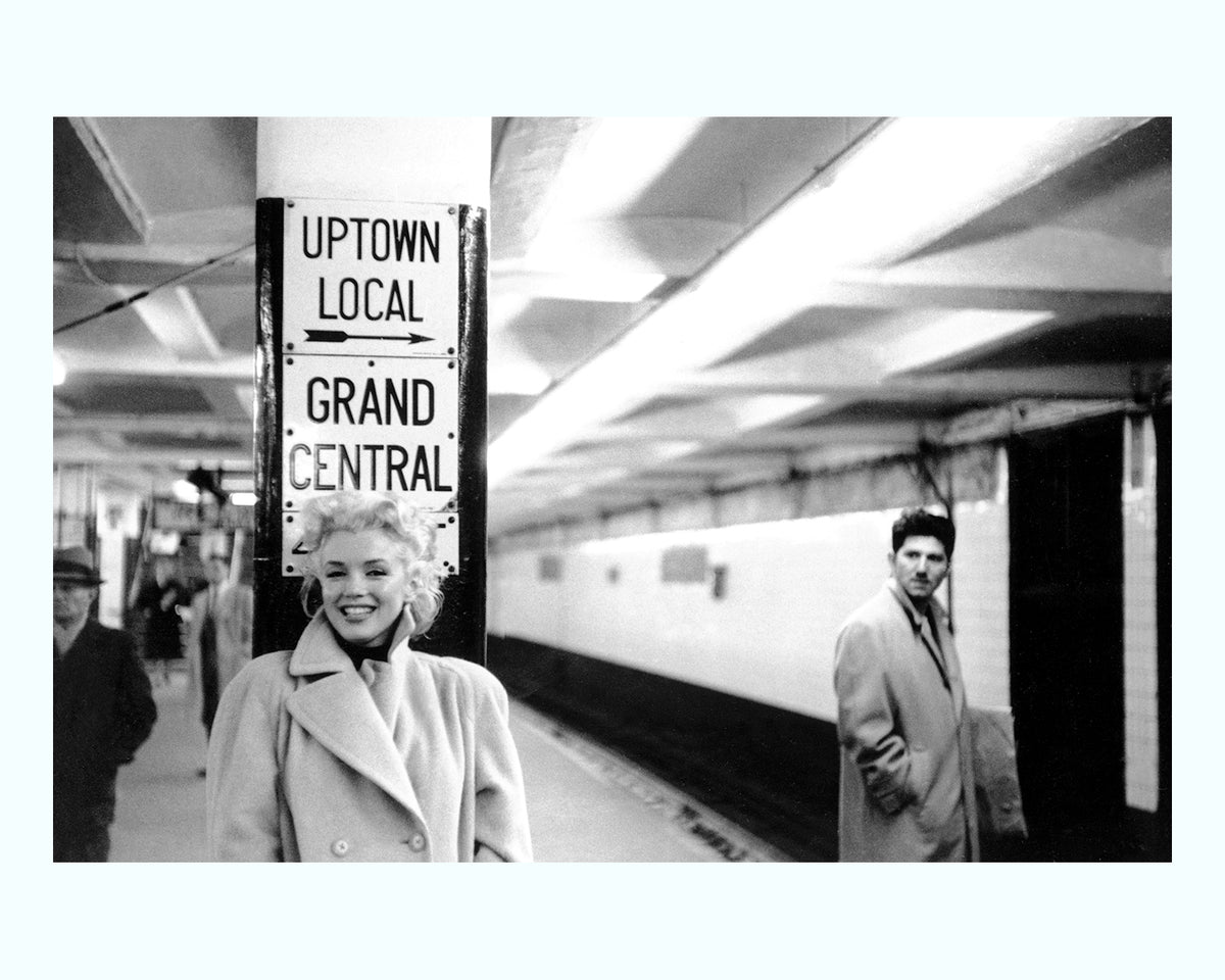 Marilyn Monroe, Grand Central Station Art Print | 55MAX