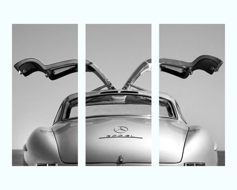 1952 Cunningham C-4R Art Print Triptych