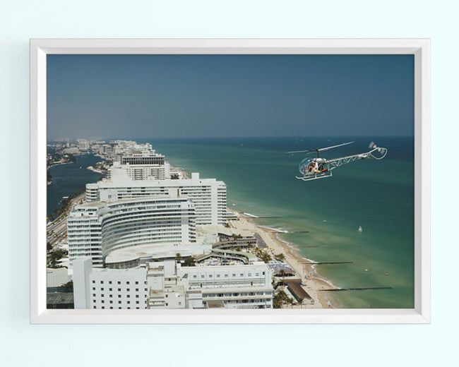 Aerial Miami Beach Art Print