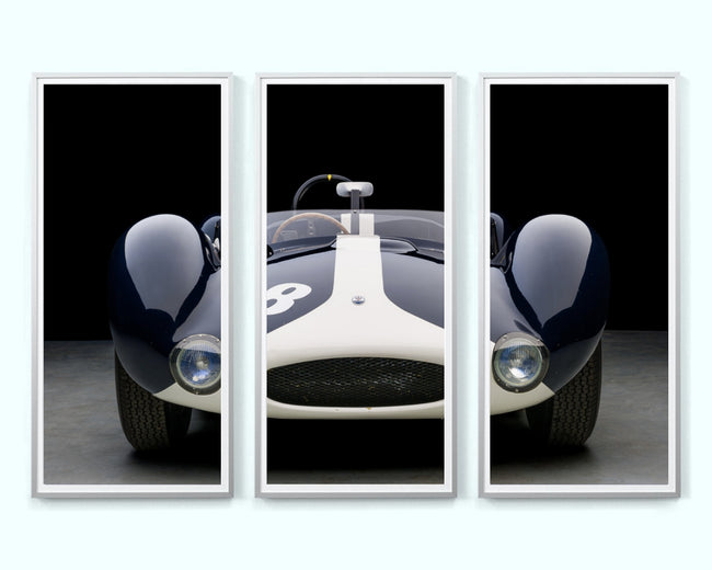 1960 Maserati Birdcage Art Print Triptych