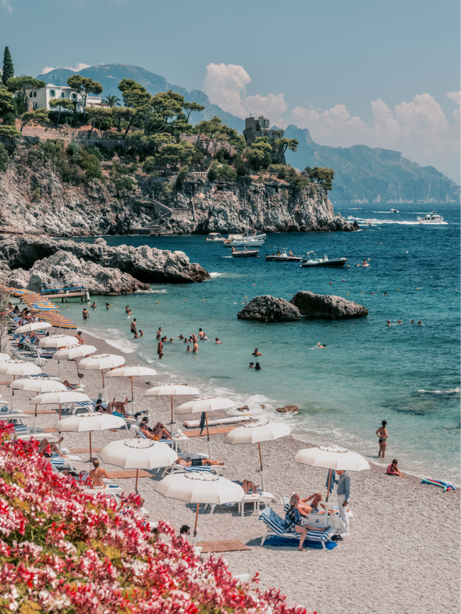 Amalfi Summer Days Art Print