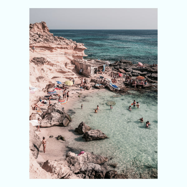Balearic Beach Days Art Print - 55MAX