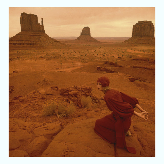 Jan Ward at Monument Valley, 1971 Art Print