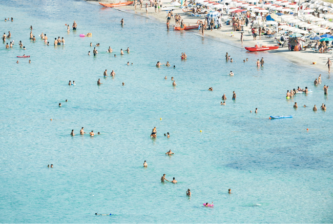 Porto Rotondo Beach Art Print