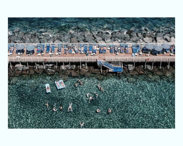Sorrento Summer Days Art Print - 55MAX