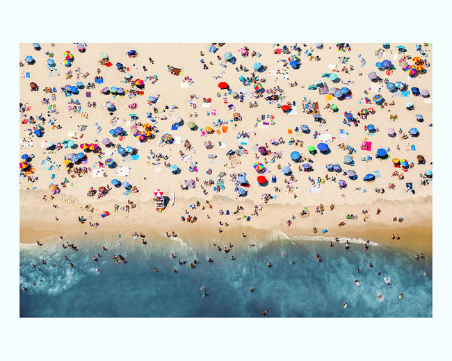 Aerial Beach View Art Print