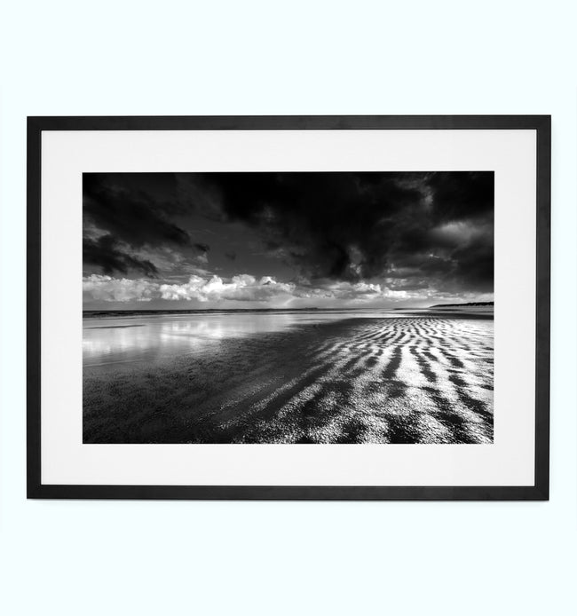 Bamburgh Beach Art Print