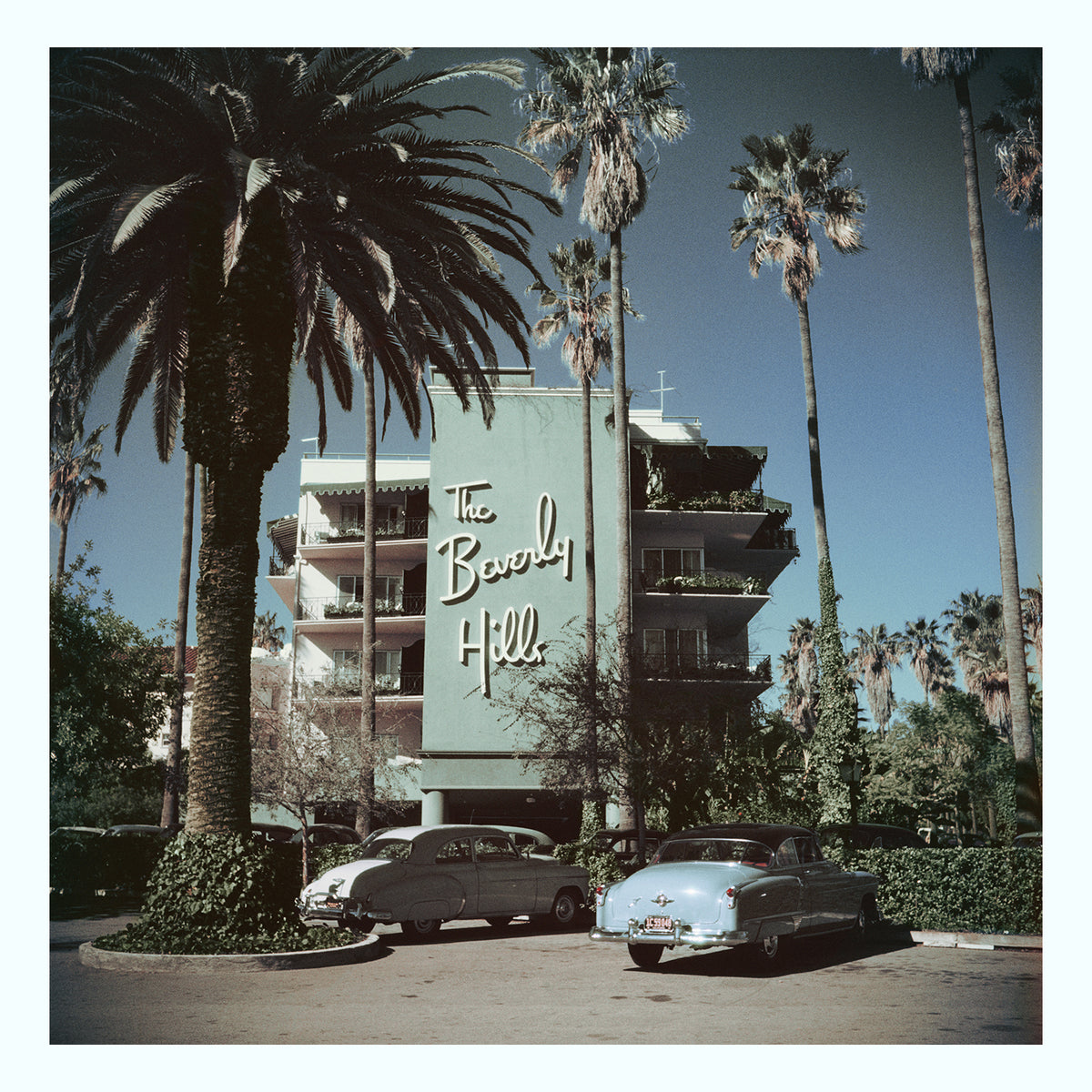 Beverly Hills Hotel, 1957 Art Print