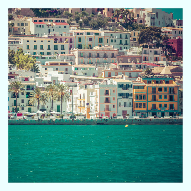 Ibiza Old Town Art Print