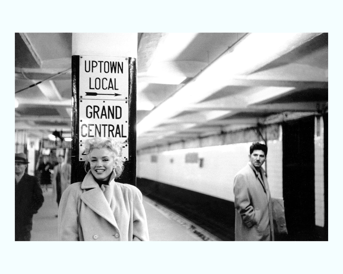 Marilyn Monroe, Grand Central Station Art Print