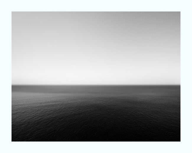 Monochrome Horizon Art Print