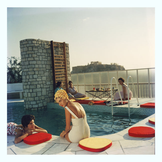 Penthouse Pool Art Print