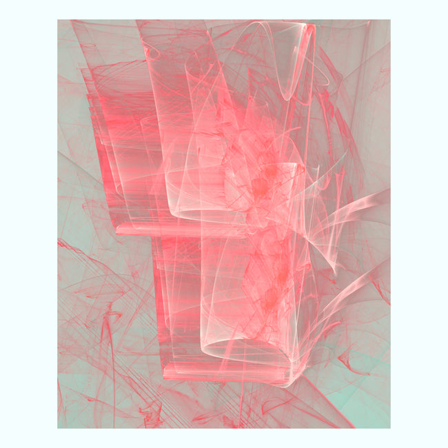 Pink Abstract Art Print