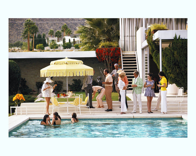 Slim Aarons Prints Poolside Party