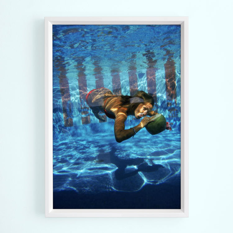 Underwater Drink Art Print