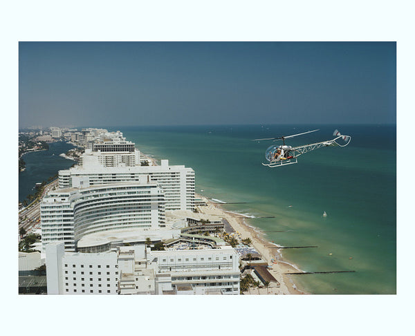 Aerial Miami Beach Art Print - 55MAX