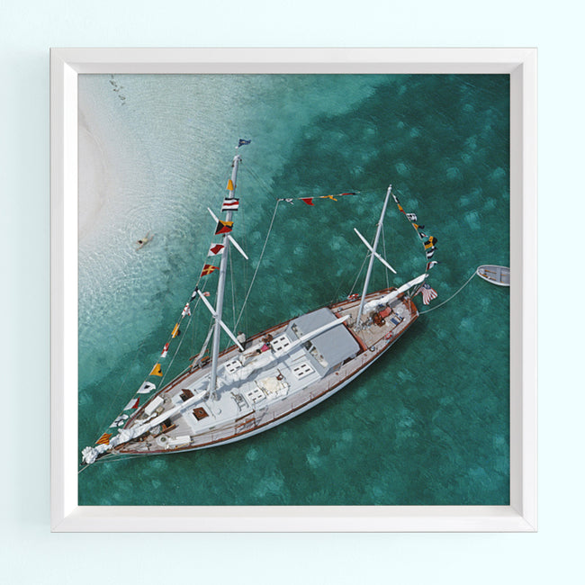 Charter Ketch Art Print