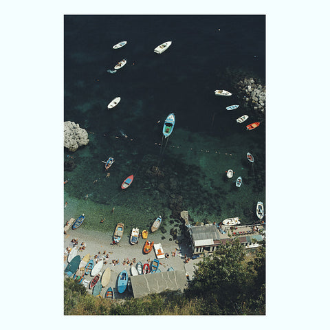 Portofino Harbour Art Print