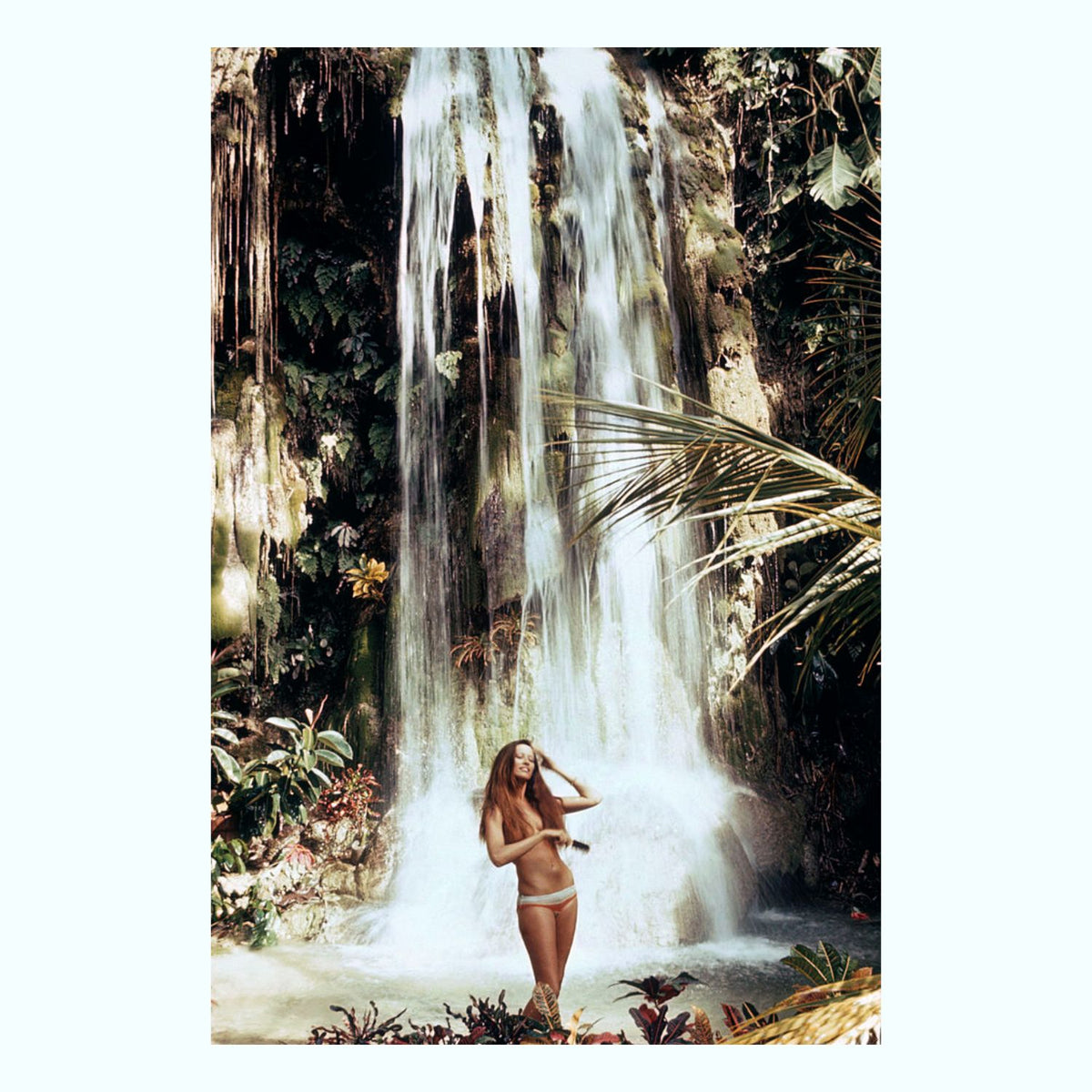 Exotic Hair Care Art Print