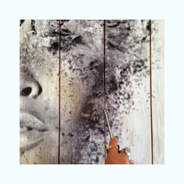 Hand Distressed Bardot on Wood, Property Development - 55MAX