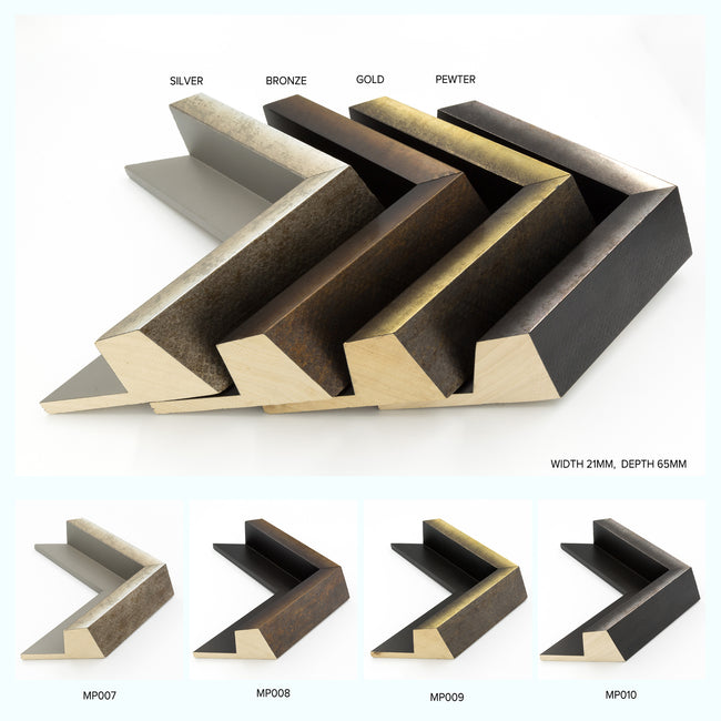 Metallic Angled Rustic Tray Frame