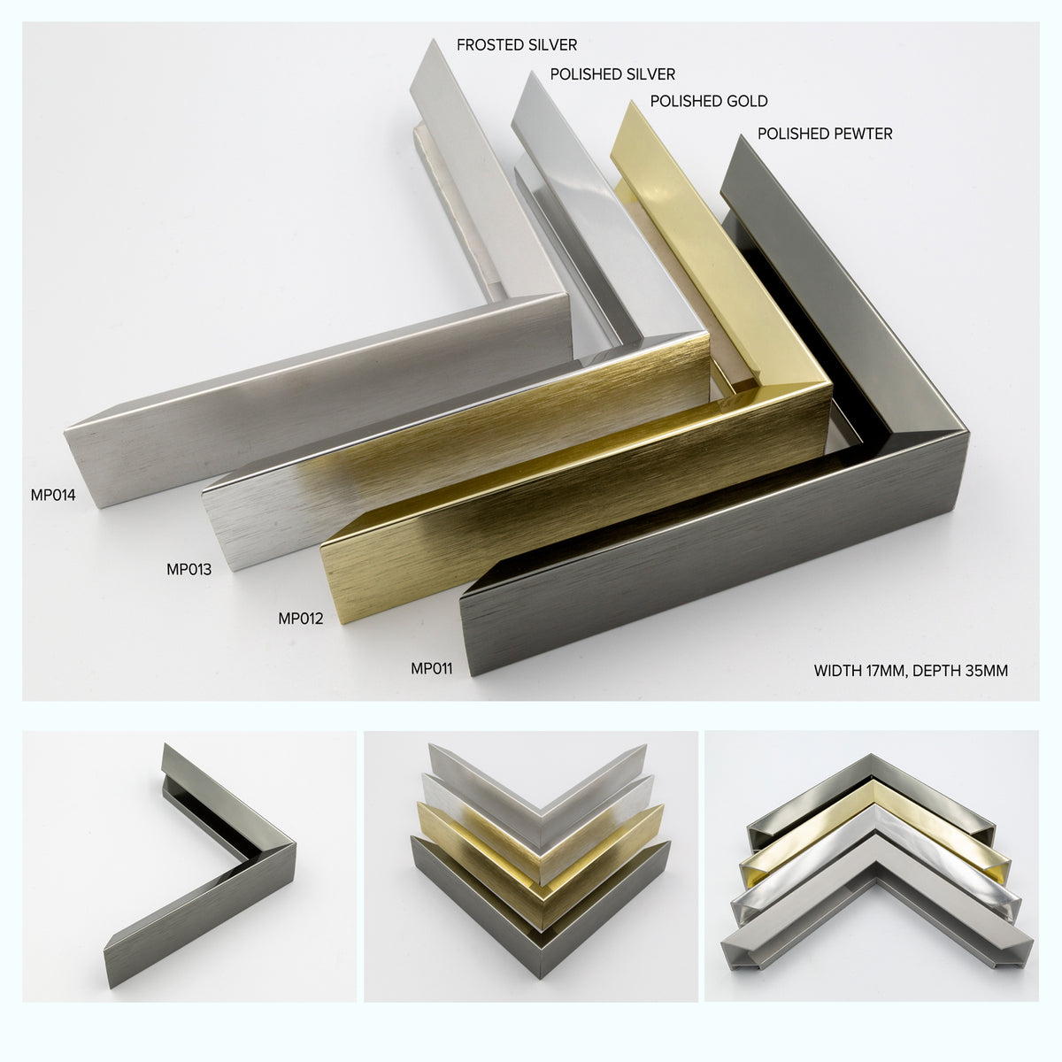 Metallic Angled Aluminium