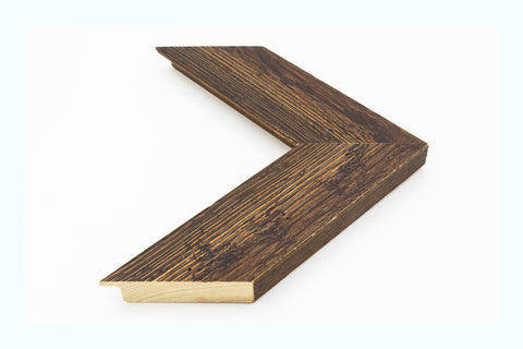 Thin Rustic Metallic Wood