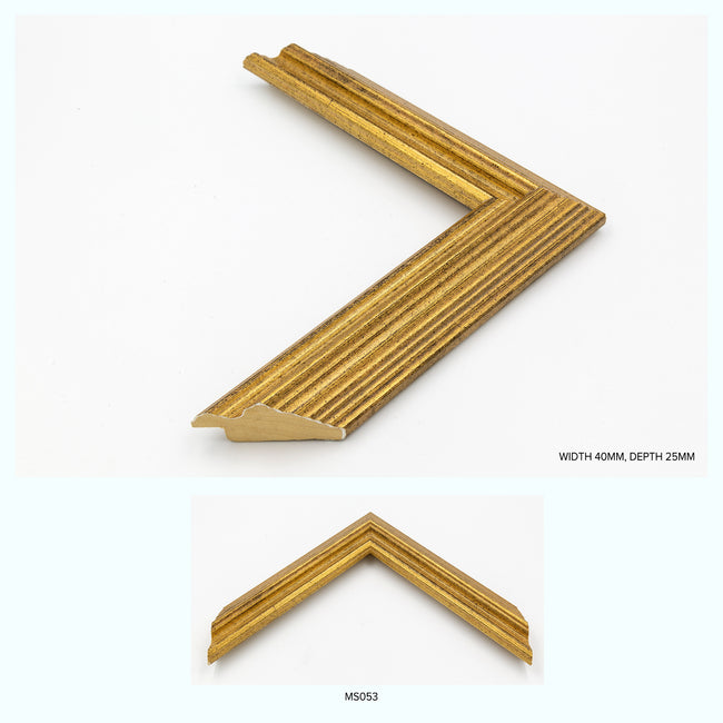 Ornate Gold Wood Two