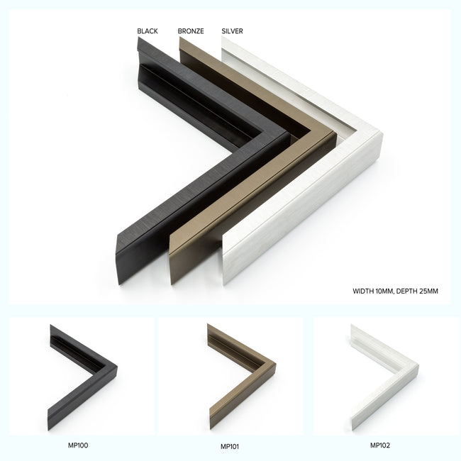 Flat Brushed Steel