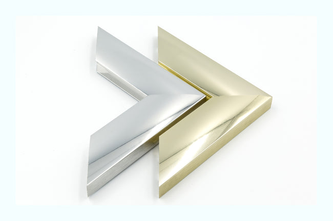 Polished Slightly Curved Aluminium