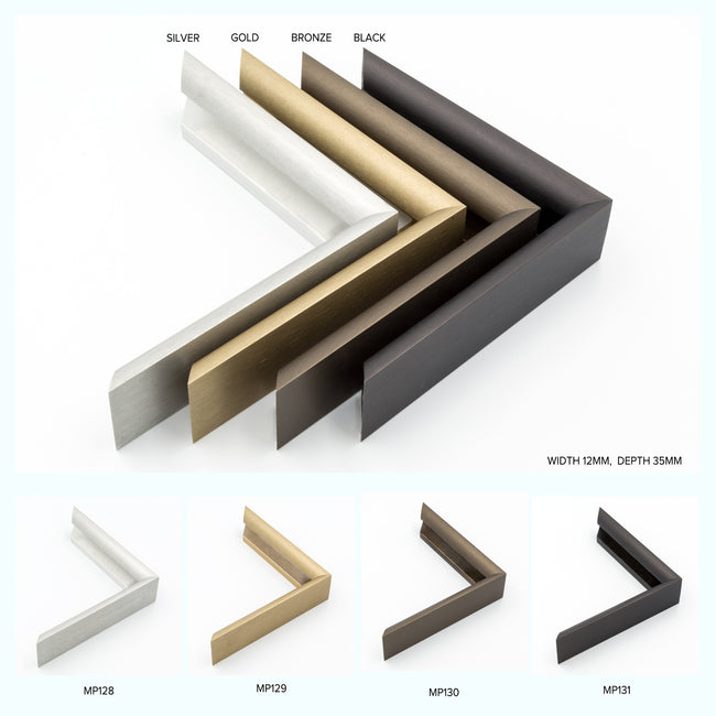 Brushed Rounded Angled Aluminium