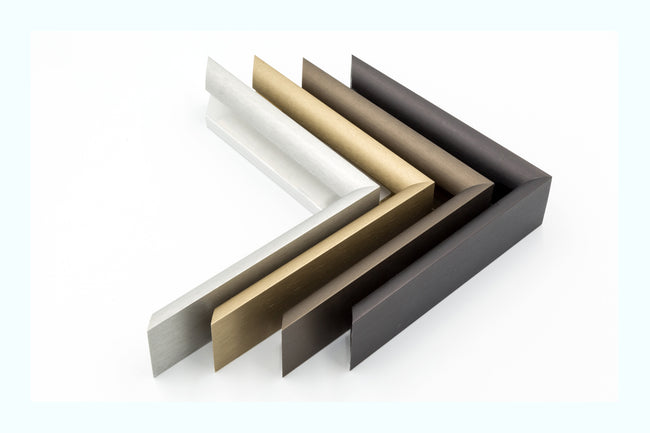 Brushed Rounded Angled Aluminium