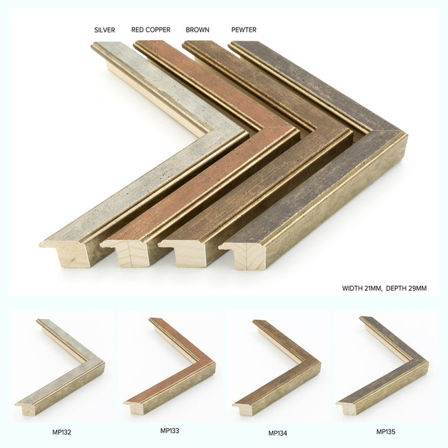 Gold Distressed Wood