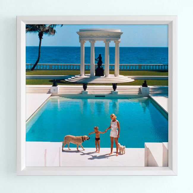 Nice Pool Art Print