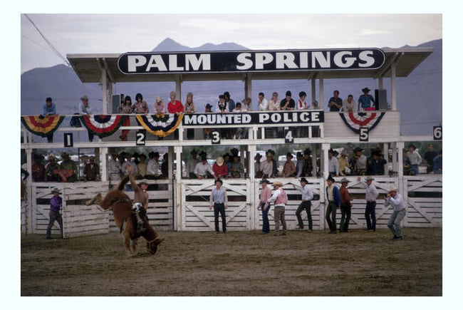 Palm Springs Rodeo Art Print