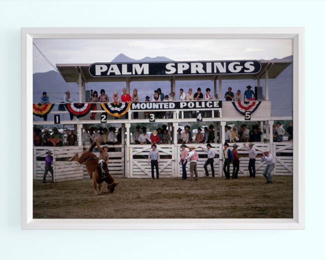 Palm Springs Rodeo Art Print