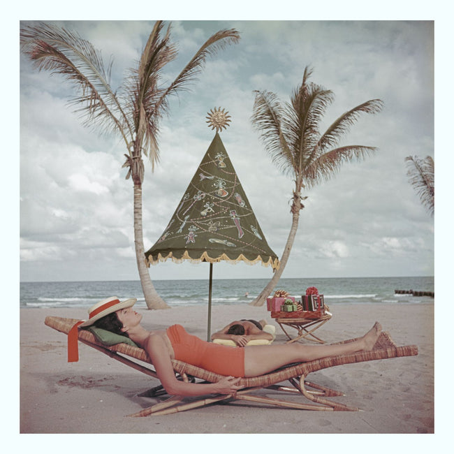 Palm Beach Idyll Art Print