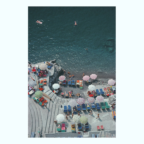 Positano Beach Art Print - 55MAX