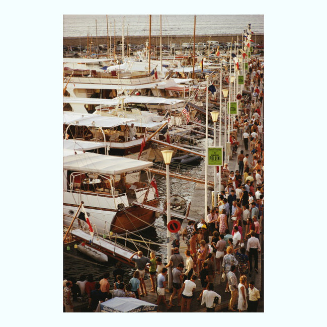 Saint Tropez Seafront Art Print